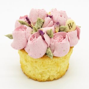 cupcake rose framboise Hugo & victor